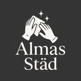Almas Städ logotyp